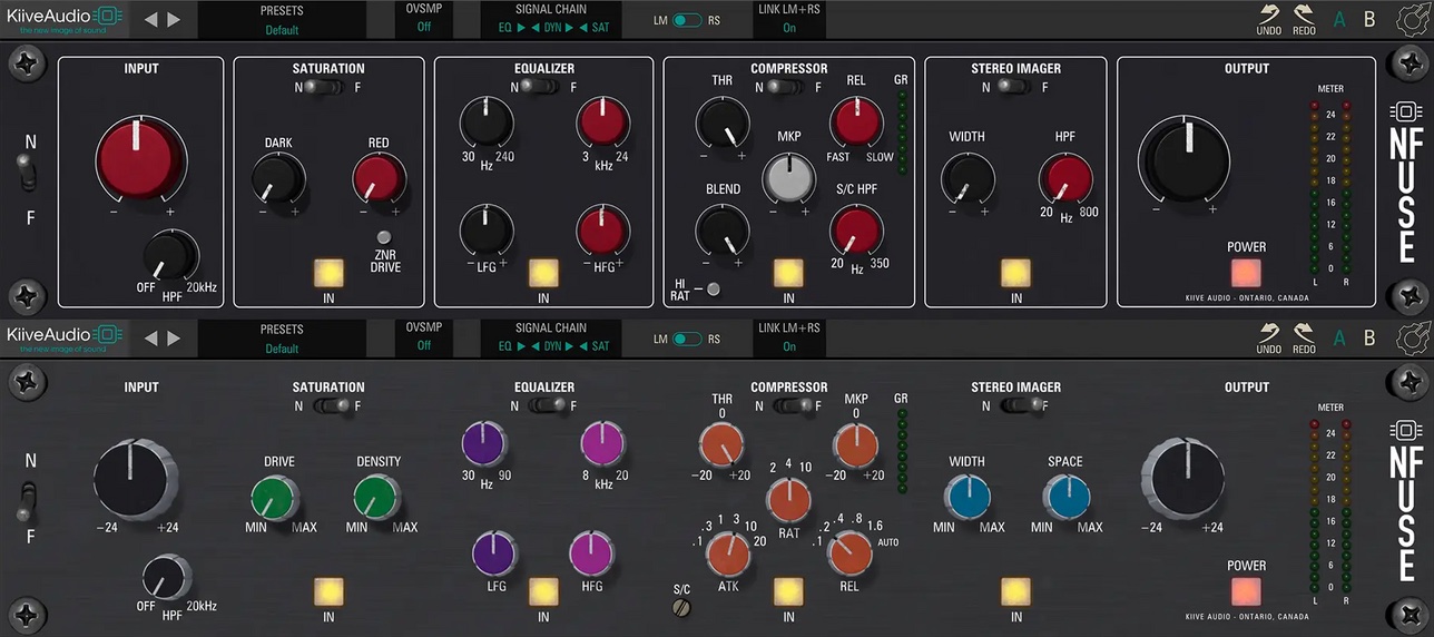 Kiive Audio NFuse emulando a SSL y Neve en un solo plugin Hispasonic